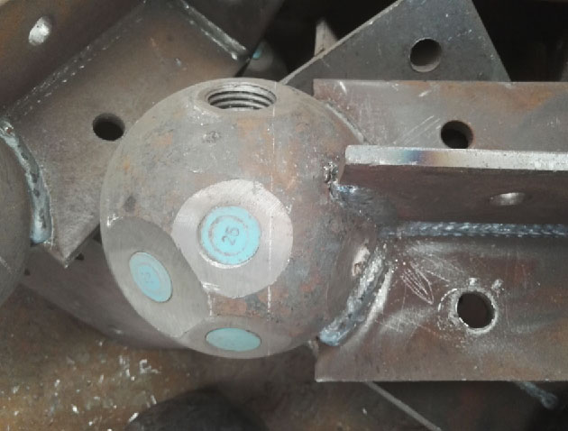 长乐螺栓球球塞，网架配件