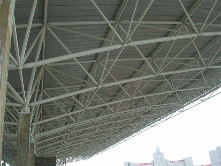 长乐学院体育场网架工程