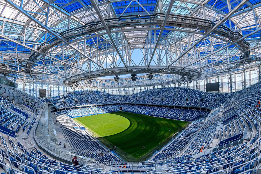 长乐篮球场网架案例